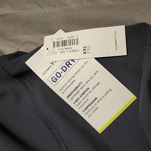 Old navy go dry xxl  work out pants - Picture 2 of 4